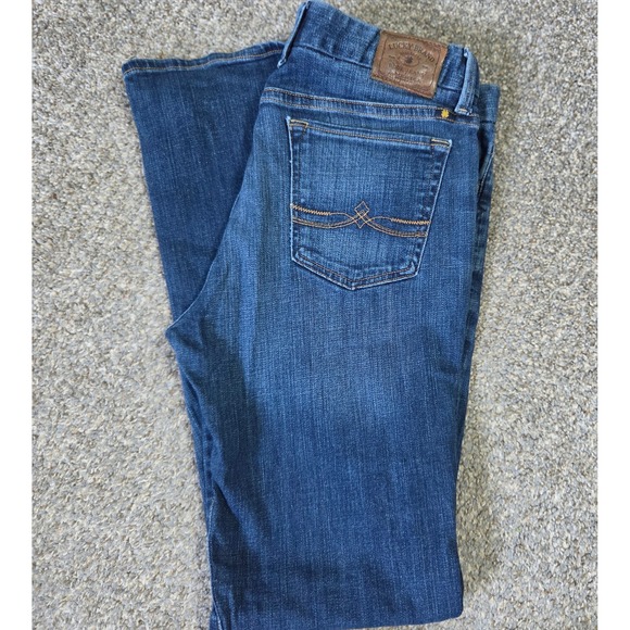 Lucky Brand Denim - Lucky Brand The Sweet Jean Boot Women 10/30 Regular Dark Wash Bootcut Denim Jean